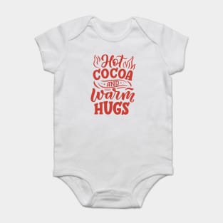 Hot Cocoa and Warm Hugs Baby Bodysuit